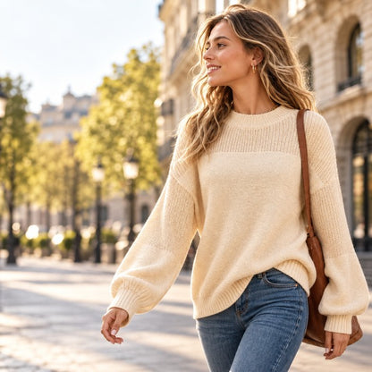 Women's Textured Knit Sweater