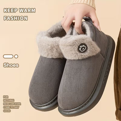 Women’s Winter Fleece Snow Slippers