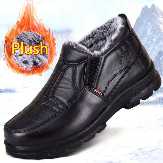 Men's Lined High-Top Casual Shoes