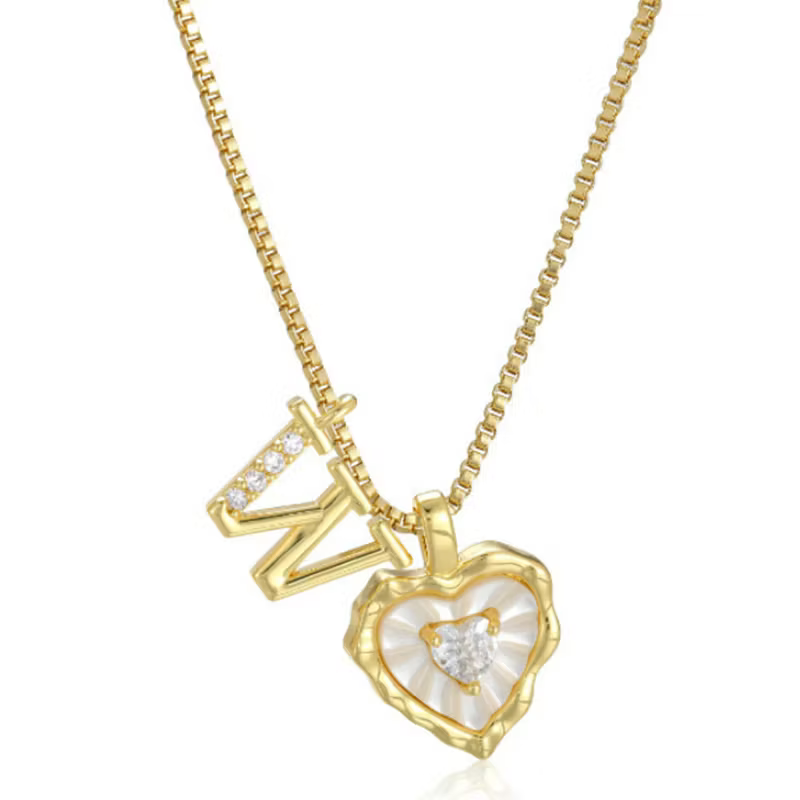 Women’s Heart-Shaped Pendant Necklace
