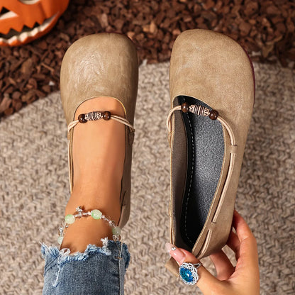 Women's Beaded Mary Jane Flats