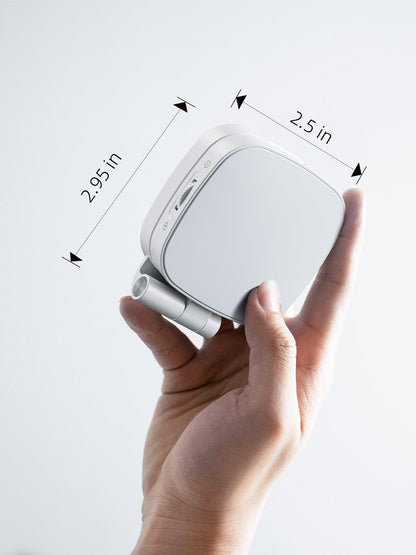 Magnetic Phone LED Selfie Light with Mirror