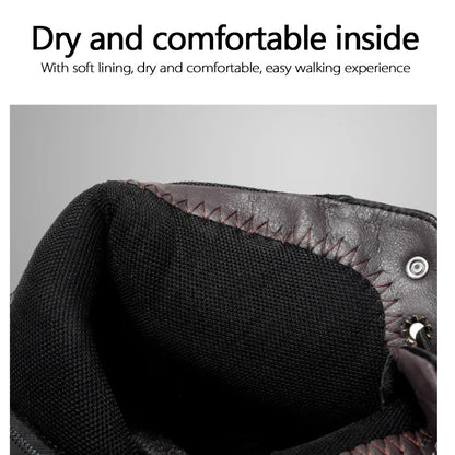 Men’s Fleece-Lined Comfort Chukka Boots