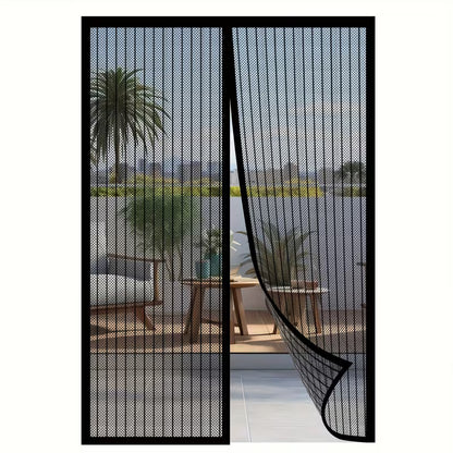 Heavy-Duty Magnetic Screen Door