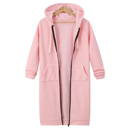 Women’s Hooded Zip-Up Top