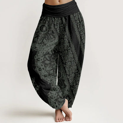 Women's Mandala Print Harem Pants