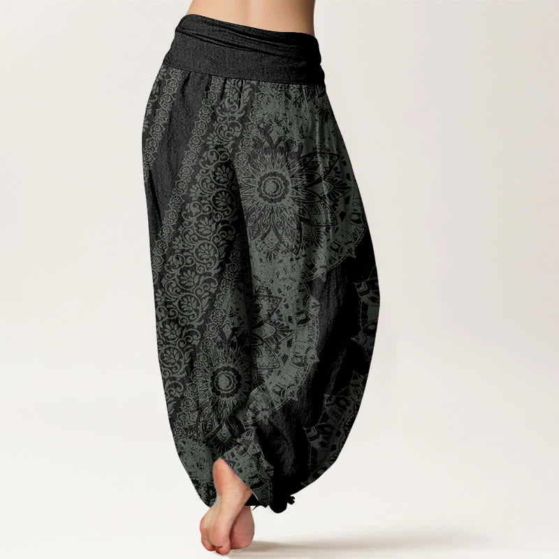 Women's Mandala Print Harem Pants