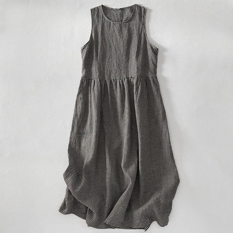 Women’s Sleeveless Pocket Midi Dress