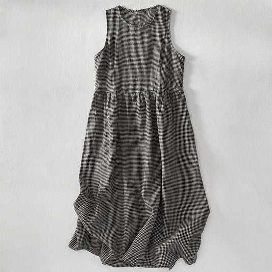 Women’s Sleeveless Pocket Midi Dress