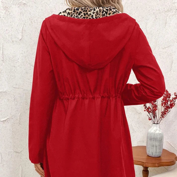 Women's Reversible Hooded Zip Jacket