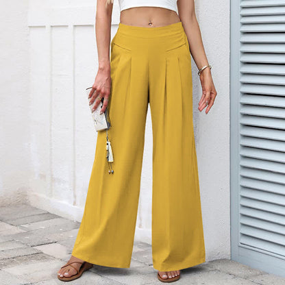 Women's High-Waist Wide Leg Pants