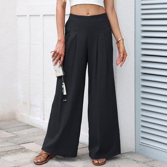 Women's High-Waist Wide Leg Pants
