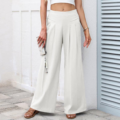 Women's High-Waist Wide Leg Pants