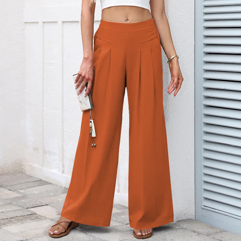 Women's High-Waist Wide Leg Pants