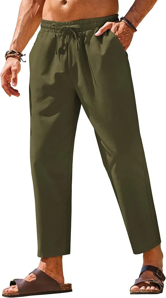 Men's Drawstring Casual Pants