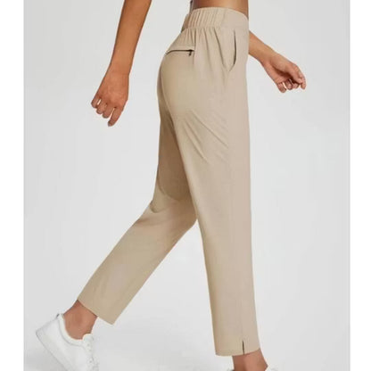 Women's High Waist Straight Leg Pants