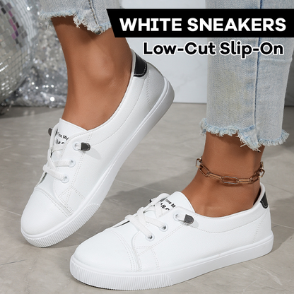 Women’s Lightweight Comfortable Everyday White Sneakers