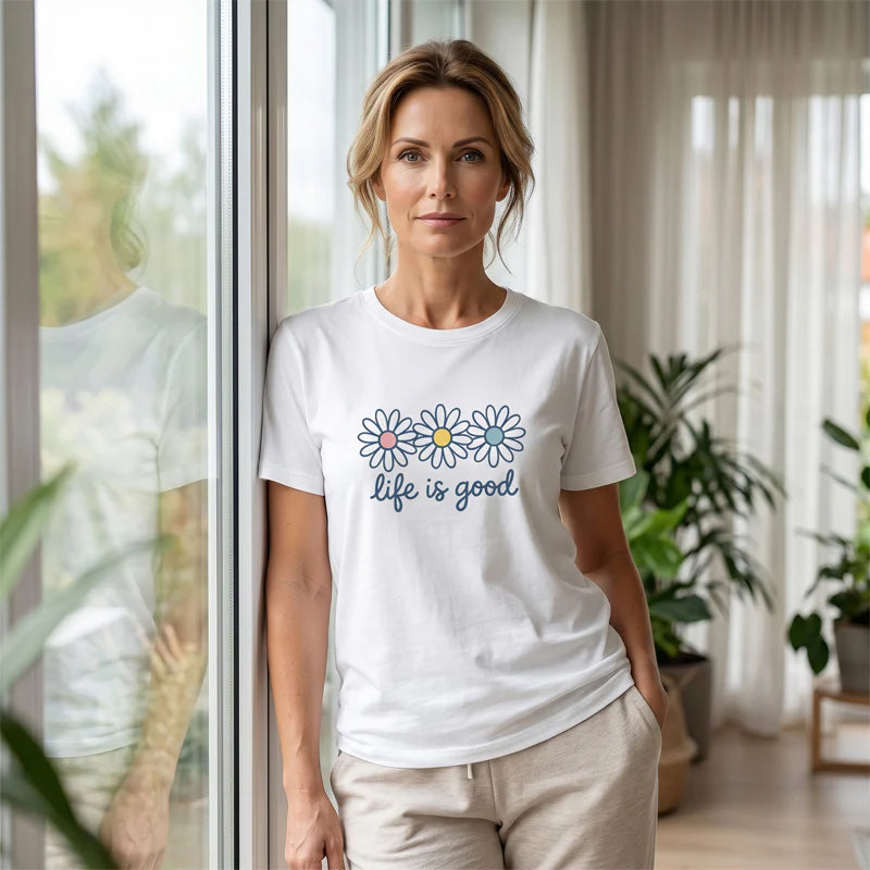 Women's Floral Graphic T-Shirt