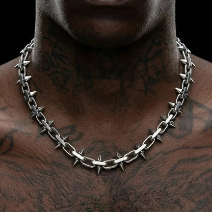 Men's Apex Spiked Chain Necklace