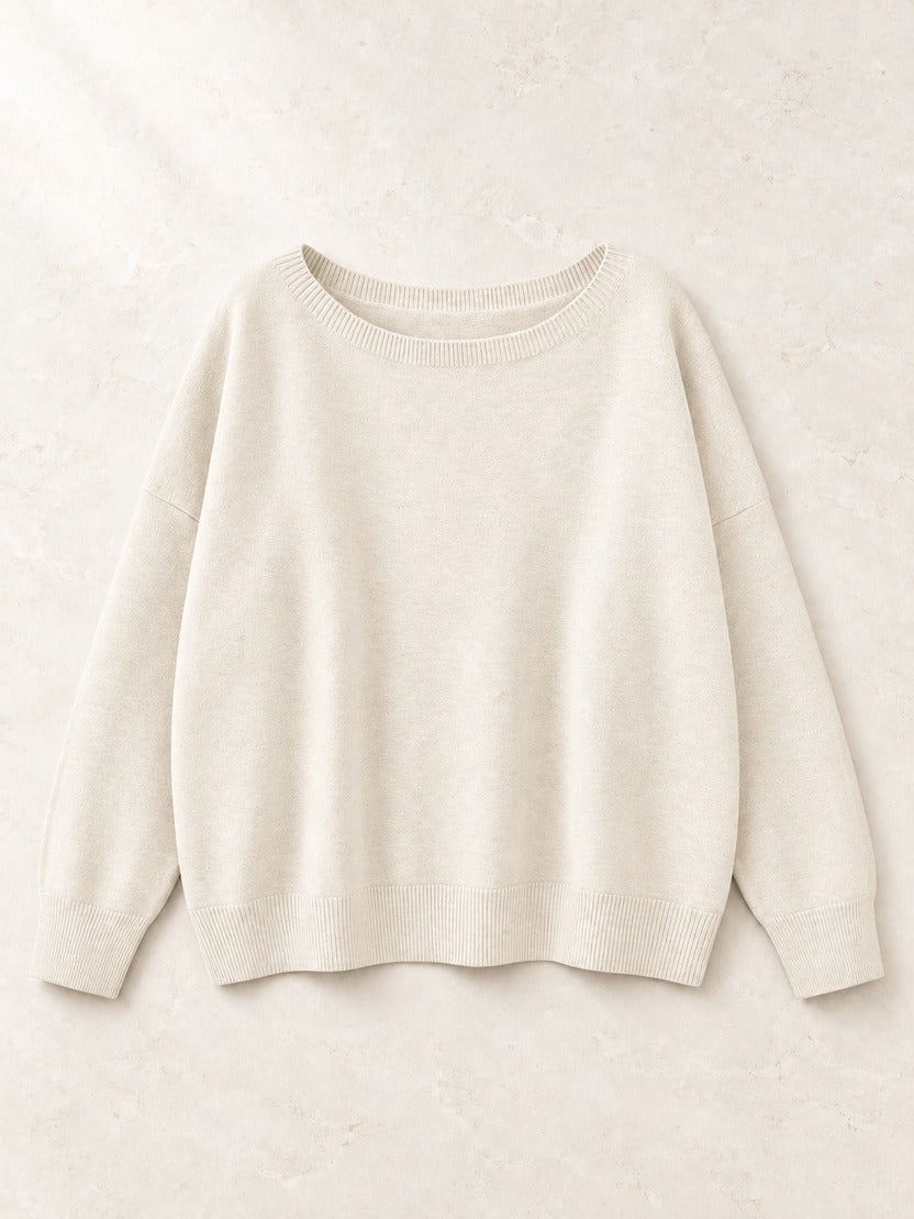 Women's Round Neck Knit Sweater