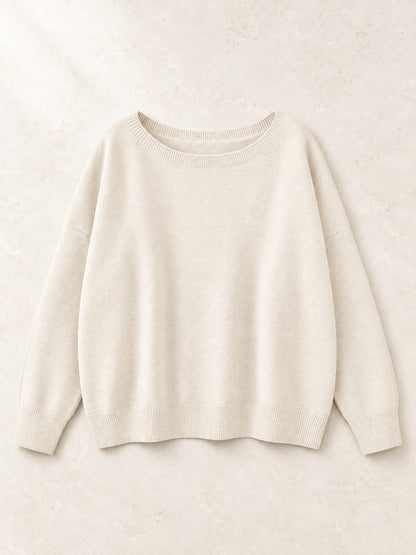 Women's Round Neck Knit Sweater