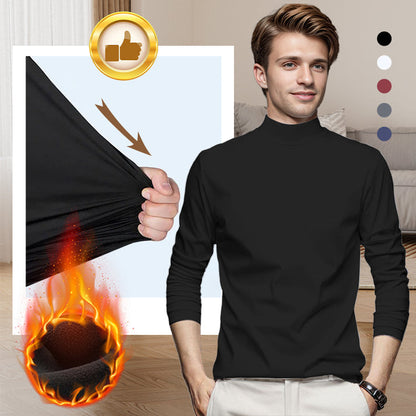 Men's High-Neck Casual Shirt