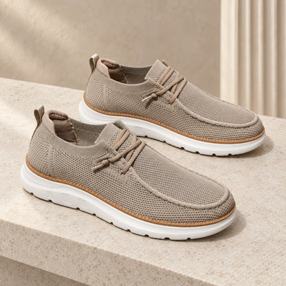 Men's Knit Lace-Up Shoes