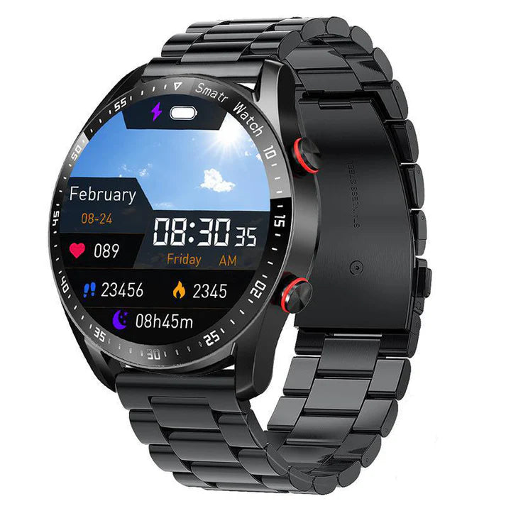 Smart Fitness Watch with Heart Rate & Sleep Tracking