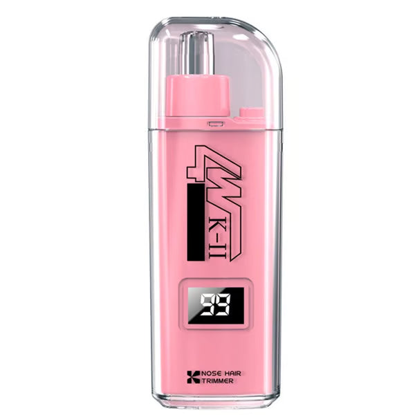 Nose and Ear Hair Trimmer with LED Display