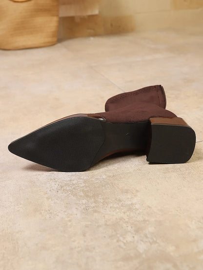 Women's Pointed-Toe Ankle Boots