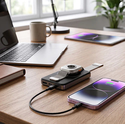 3-in-1 Magnetic Portable Charger