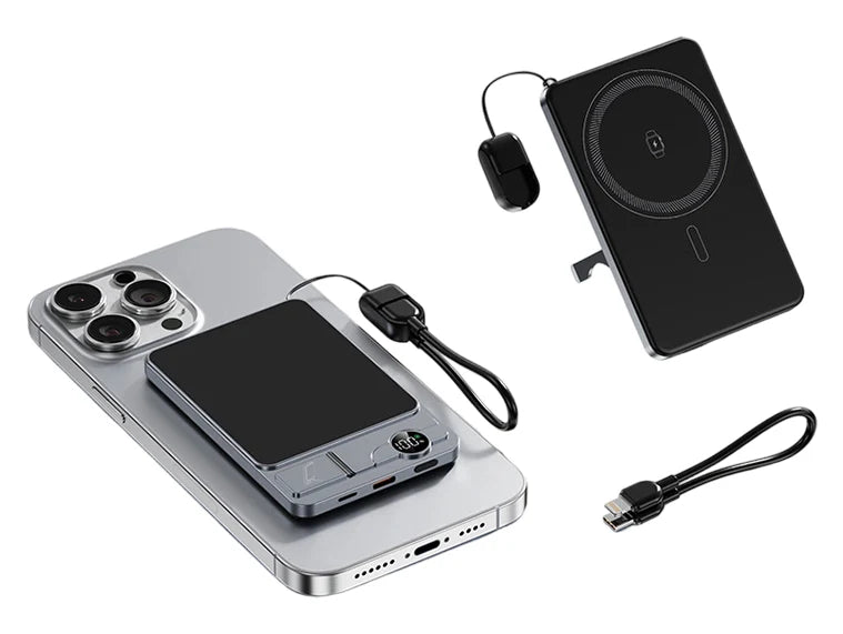 3-in-1 Magnetic Portable Charger
