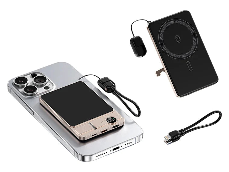 3-in-1 Magnetic Portable Charger
