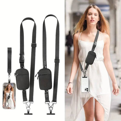Crossbody Bag with Adjustable Phone Strap