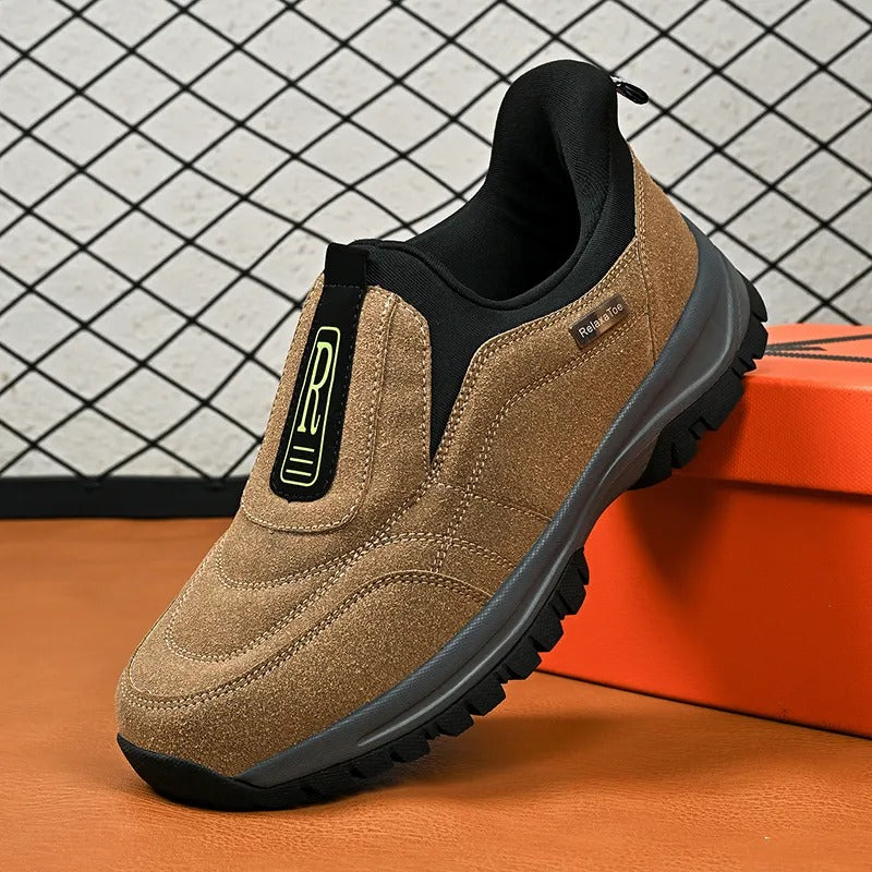 Men's Textured Slip-On Casual Shoes