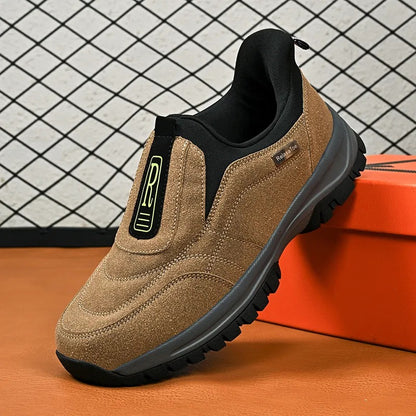 Men's Textured Slip-On Casual Shoes