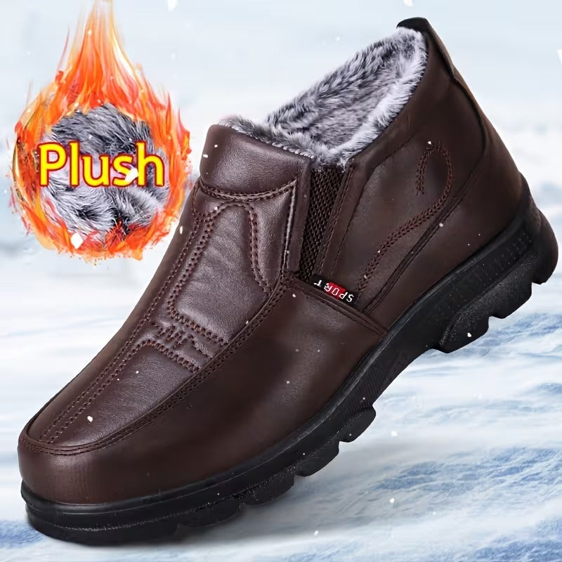 Men's Lined High-Top Casual Shoes