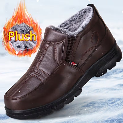 Men's Lined High-Top Casual Shoes