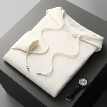 Men’s Hooded Knit Sweater