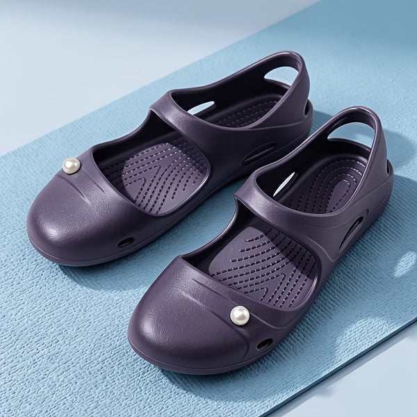 Women’s Pearl Accent Summer Slides
