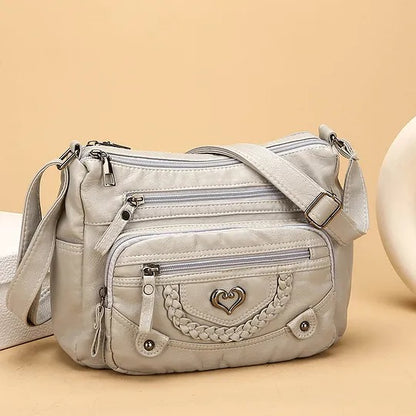 Women's Multi-Compartment Crossbody Bag