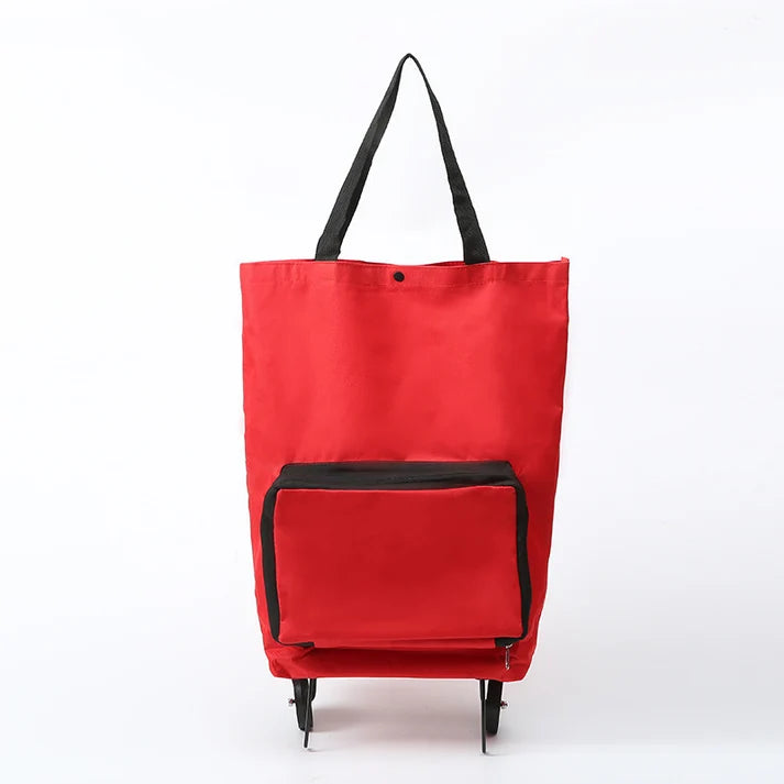 Convertible Expandable Shopping Tote with Wheels