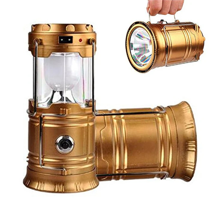 Solar Rechargeable LED Camping Lantern