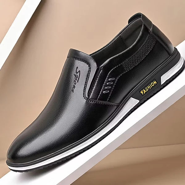 Men’s Cutout Slip-On Dress Loafers