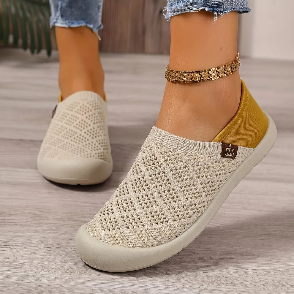 Women's Knit Slip-On Walking Shoes
