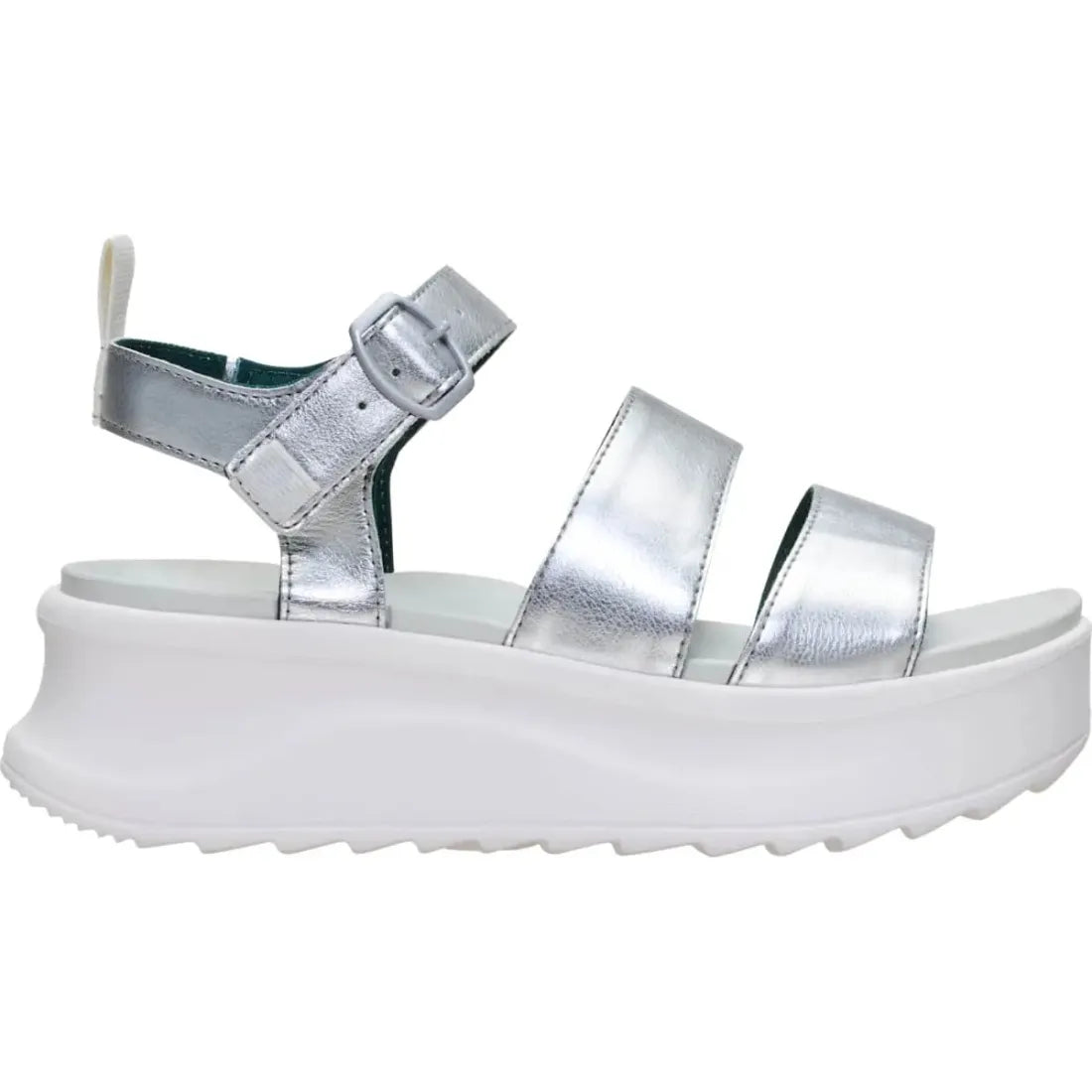 Women's Double-Strap Platform Buckle Sandals