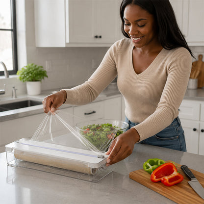 Kitchen Wrap Storage and Cutting Box