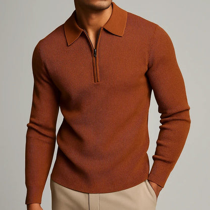 Men’s Quarter-Zip Polo Shirt