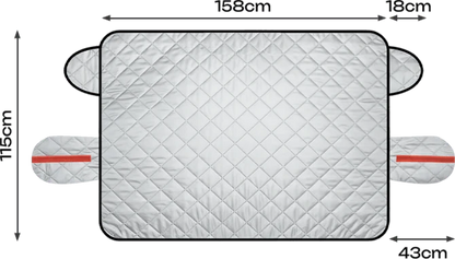 Car Windshield Cover With Suction Cups