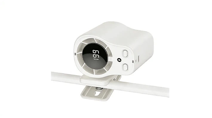 Portable Clip-On Turbo Fan with LED Display